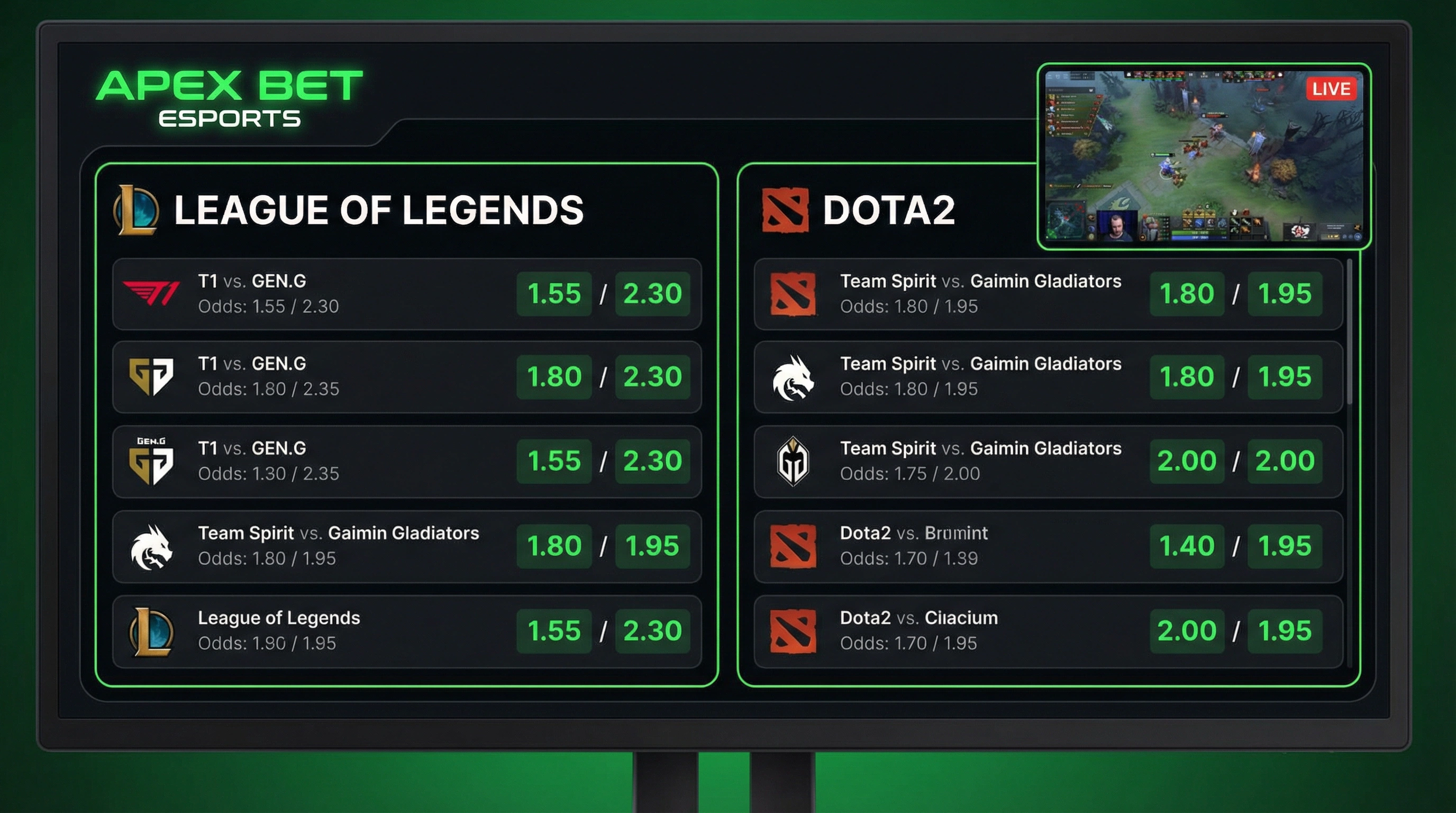 333体育电竞竞猜平台界面展示